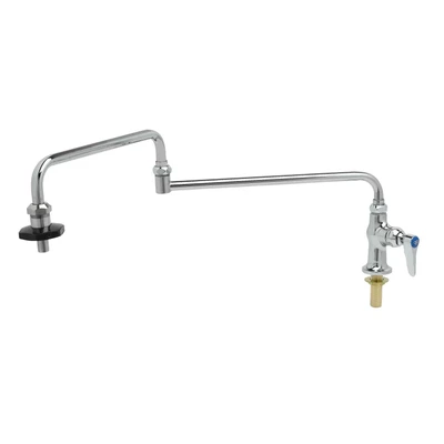 T&S Brass B-0591 Pot Filler Faucet deck mount double-jointed 24"