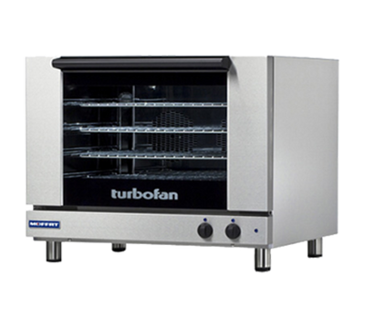 Moffat E28M4 Turbofan Single Deck Electric Convection Oven with Mechanical Controls