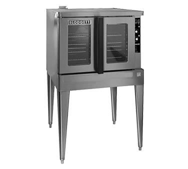 Blodgett ZEPH-100-G-ES SGL Zephaire Natural Gas Single-Deck Convection Oven - 45,000 BTU