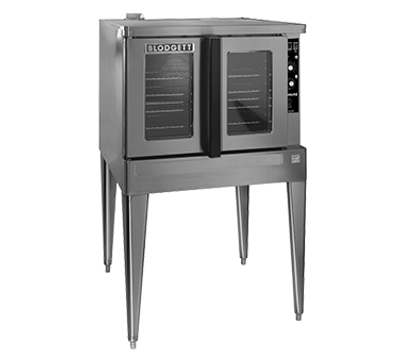 Blodgett ZEPH-100-G-ES SGL Zephaire Natural Gas Single-Deck Convection Oven - 45,000 BTU