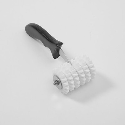 American Metalcraft DD5274 Dough Docker 3.5" Wide x 8.75" Long Stainless Steel Axle Independent Plastic Wheels