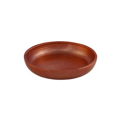 American Metalcraft ADSEAC12 12" 80 Oz. Aluminum Round Seafood Tray