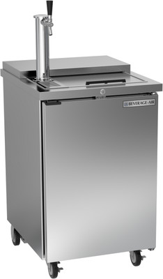 Beverage Air BM23HC-C-S 24"W Self-Closing Door Draft Beer Cooler