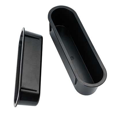 Matfer Bourgeat 345079 8.25" x 2.02" Oval Composite Exoglass Cake Mold
