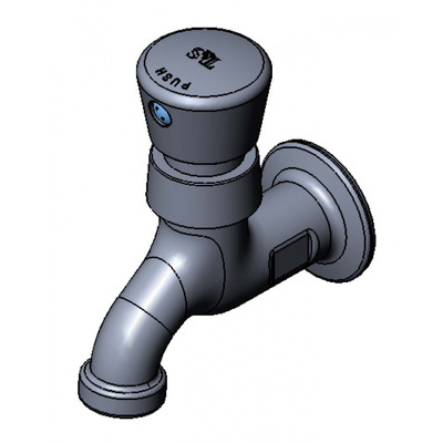 T&S Brass B-0700-01 Single Sink Faucet single hole base single temperature wall mount