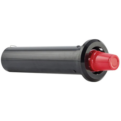 Winco CDIC-4 Black Plastic 5-1/4" Dia. x 24"L Cup Dispenser
