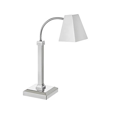 Bon Chef 9658 Stainless Steel Single Heat Lamp with 1 Bulb - 110 Volts 250 Watts