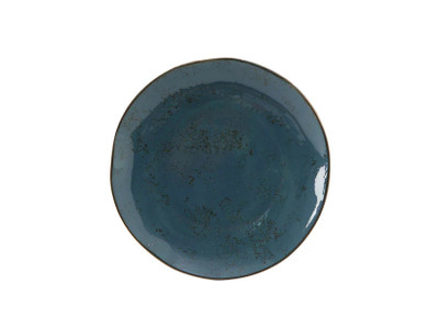 Tuxton GGE-002 6-1/2" Porcelain Azure Round Plate (2 Dozen Per Case)