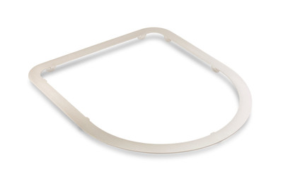 Vollrath 69584 Stainless Steel Half Oval Induction Adapter Plate Induction Wok Range