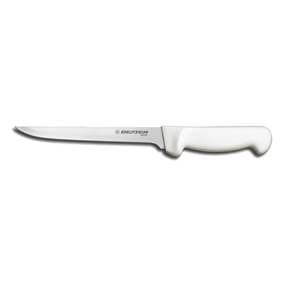 Dexter 31609 8" White Basics Fillet Knife with Polypropylene Handle