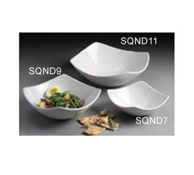 American Metalcraft SQND7 7&quot; 20 Oz. Ceramic White