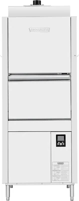 Hobart PW10N-ADV-1 Advansys 34.86" W Stainless Steel Front Loading Ventless Pot Pan Utensil Washer - 208/240 Volts