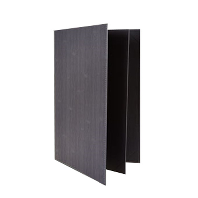 Winco LMF-811GY Gray Menu Cover