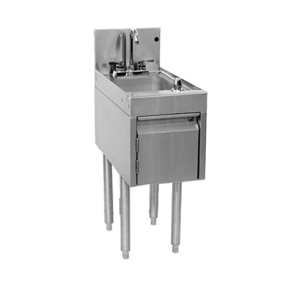 Glastender DHSB-18 Deluxe Underbar Hand Sink Unit 18"W x 24"D