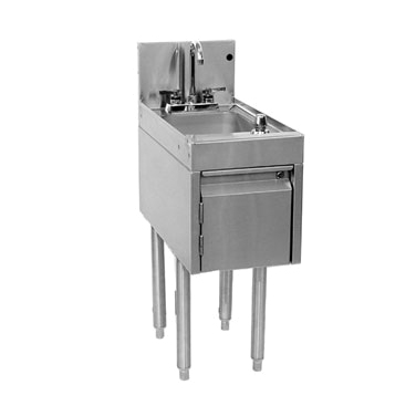 Glastender DHSB-18 Deluxe Underbar Hand Sink Unit 18"W x 24"D