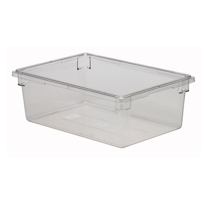 Cambro 18269CW135 13 Gal. 26&quot; W x 18&quot; D x 9&quot; H Clear Polycarbonate Camwear Food Storage Container