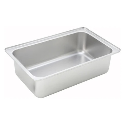 Winco C-WPF6 6" Deep Full Size Rectangular Spillage Pan