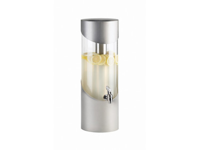 Cal-Mil 1990-3-55 3 Gallon Beverage Dispenser Stainless Steel Round