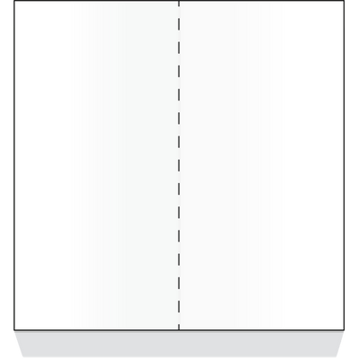 Dinex DX6ST0010000 8-1/2" x 11" Tray Ticket
