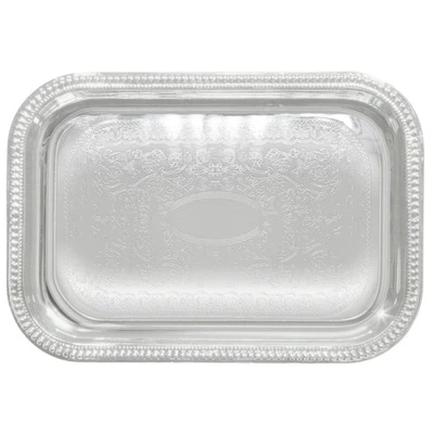 Winco CMT-2014
Chrome Plated
Rectangular
Serving Tray