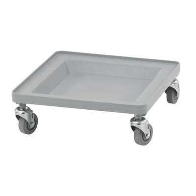 Cambro CDR2020151 Gray Camdolly With Handle Swivel 3-1/2" Casters