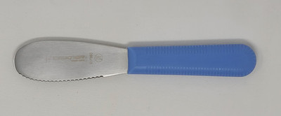 Dexter 18193C 3-1/2" Blue Polypropelyne Handle Sandwich Spreader