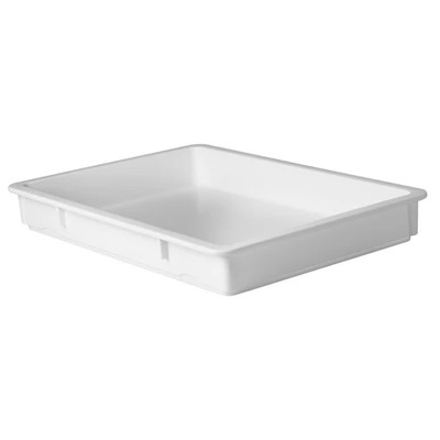 Winco PL-3N 25-5/8"W WhiteRectangle Polypropylene Dough Box