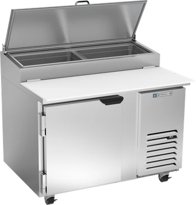 Beverage Air DP46HC 46" W One-Section One Door One Door Pizza Top Refrigerated Counter
