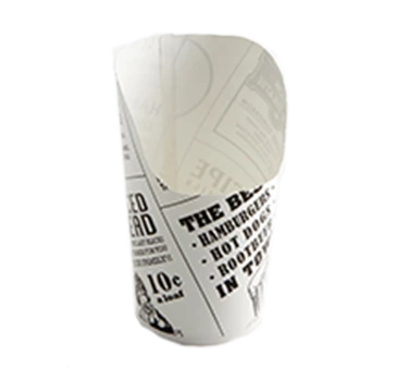 American Metalcraft FFCP6 Paper Fry Cup 6 Oz. 2.88" Dia. x 5.25" H