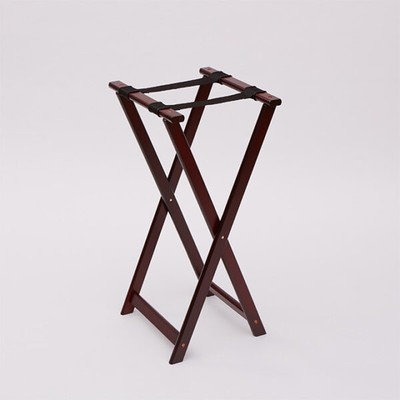 American Metalcraft WTSM31 17" W x 31" H Nylon Strap Tray Stand