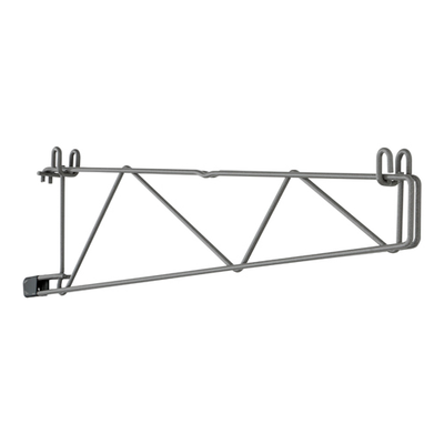Metro SWD24K4 Smartwall Shelf Support Double For 24" Deep Shelf Metroseal Gray Epoxy-Coated Corrosion-Resistant Finish
