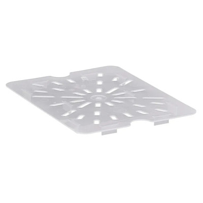 Cambro 20PPD190 1/2 Size Translucent Polypropylene Drain Shelf