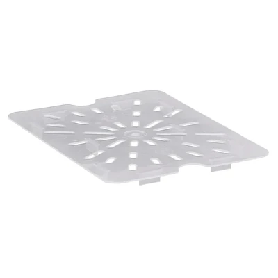Cambro 20PPD190 1/2 Size Translucent Polypropylene Drain Shelf