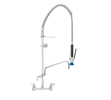 Fisher 68128 Stainles Steel 8" Backsplash Mount Pre-Rinse Unit