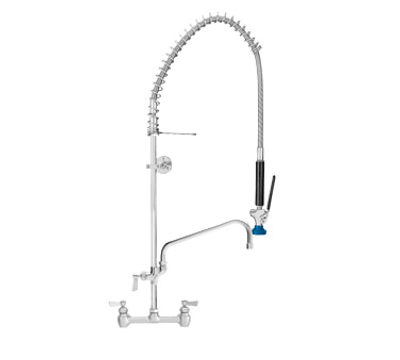 Fisher 68128 Stainles Steel 8" Backsplash Mount Pre-Rinse Unit