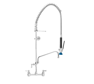 Fisher 68128 Stainles Steel 8" Backsplash Mount Pre-Rinse Unit