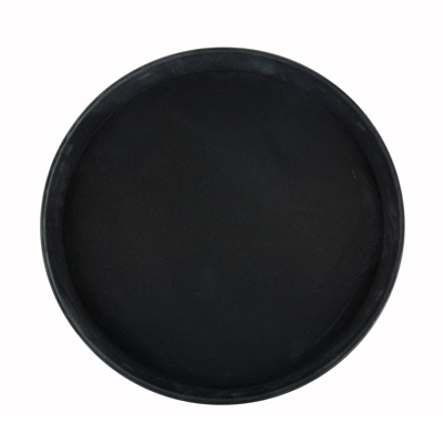 Winco TFG-14K
 14&quot;
 Fiber Glass
 Black Tray
 Round
 Deluxe Tray