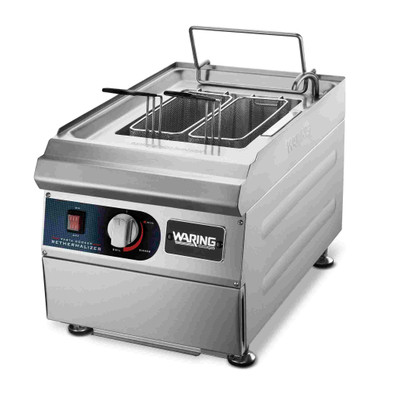 Waring WPC100 Electric Pasta Cooker / Rethermalizer, Single Tank 13.1 Qt (12.4L)