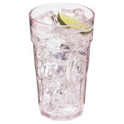 Cambro LT16152 16 Oz. Clear SAN Plastic Laguna Tumbler - 36/Case