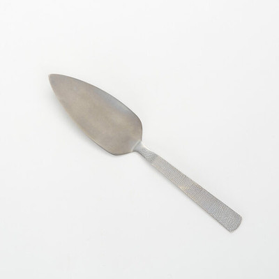 American Metalcraft SVHP10 10" L Hammered 18/0 Stainless Steel Vintage Finish Pie Server