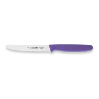 Matfer Bourgeat 182804 4.25&quot; Giesser Messer Paring Knife with Purple Handle