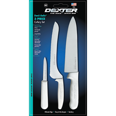 Dexter 20503 3 Piece Sani-Safe Cutlery Set
