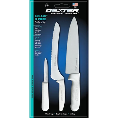 Dexter 20503 3 Piece Sani-Safe Cutlery Set