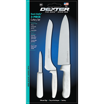 Dexter 20503 3 Piece Sani-Safe Cutlery Set