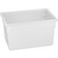 Carlisle 1064402 21 1/2 Gal. Polyethylene White Storplus Food Storage Box
