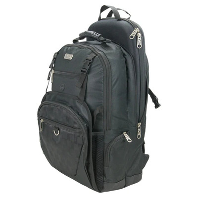 Winco KBP-S Black Polyester Acero Backpack/Knife Case Set ( 1 Set)