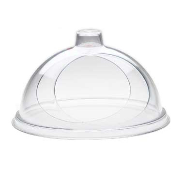 Cal-Mil 301-10 10" Dia. x 4.5" H Clear Acrylic Turn N Serve Gourmet Cover