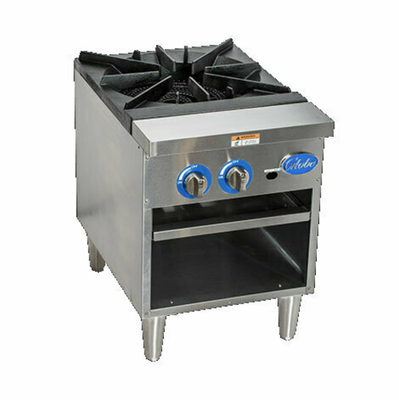 Globe GSP18G 18" Stock Pot Range - 100,000 BTU - Natural Gas