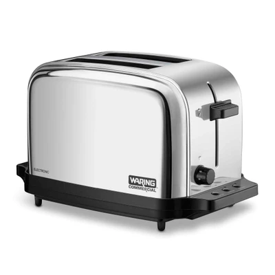 Waring WCT702 2-Slot Commercial Toaster - 120 Volts, 1800 Watts