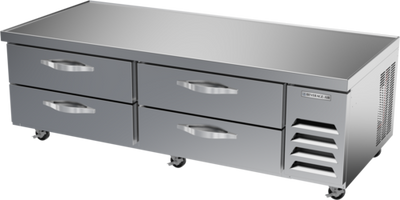 Beverage Air WTRCS72HC 72"W Four Drawer Worktop Cook Stand Refrigerator